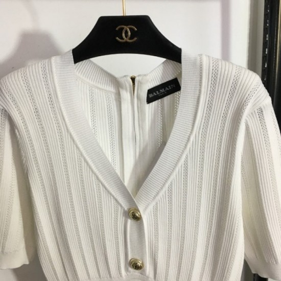 Spring/Summer New Item Sold Out Knit One Piece 2023SS BALMAIN Spring/Summer New Item Sold Out Knit One Piece 2023SS BALMAIN