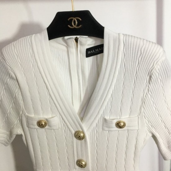 Popular non-arrival in Japan knit dress 2023SS BALMAIN Balmain Popular non-arrival in Japan knit dress 2023SS BALMAIN Balmain