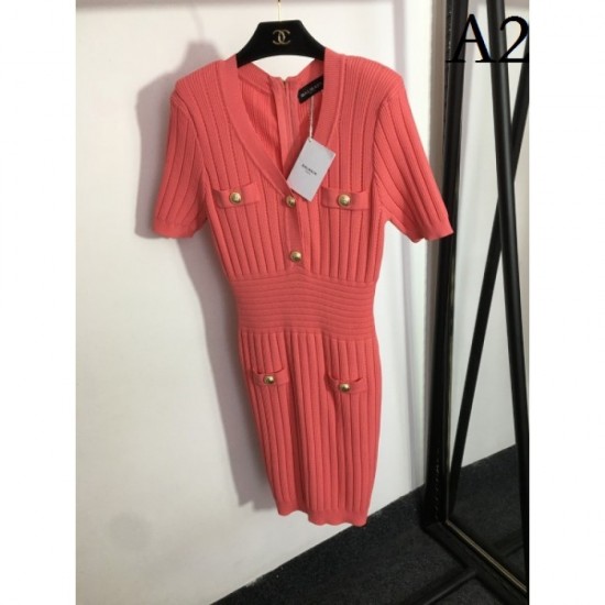 Early arrival in spring and summer Knit dress 2023SS BALMAIN Balmain Early arrival in spring and summer Knit dress 2023SS BALMAIN Balmain