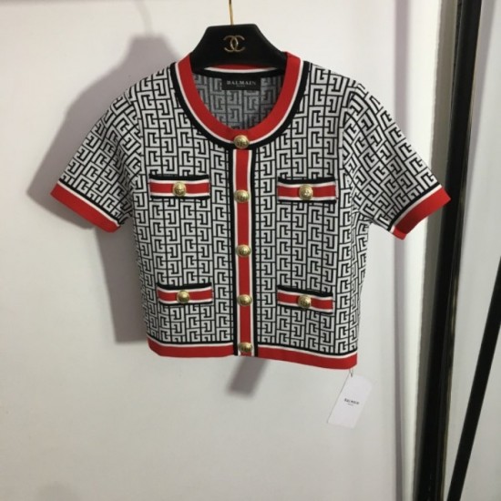 The strongest item in summer Knit set 2023SS BALMAIN Balmain The strongest item in summer Knit set 2023SS BALMAIN Balmain