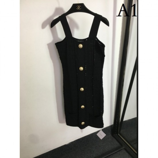 Hard to find half price SALE camisole dress 2023SS BALMAIN Balmain Hard to find half price SALE camisole dress 2023SS BALMAIN Balmain