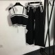 BALMAIN Balmain 2023SS top and bottom set in stock now BALMAIN Balmain 2023SS top and bottom set in stock now