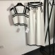 BALMAIN Balmain 2023SS top and bottom set in stock now BALMAIN Balmain 2023SS top and bottom set in stock now