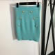 BALMAIN Balmain 2023SS knit skirt Active in summer and early autumn BALMAIN Balmain 2023SS knit skirt Active in summer and early autumn