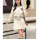 CELINE Celine Spring Summer New 2023SS Jacket + Pleated Skirt Top and Bottom Set CELINE Celine Spring Summer New 2023SS Jacket + Pleated Skirt Top and Bottom Set