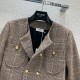 CELINE Celine spring latest work 2023SS jacket + half skirt top and bottom set CELINE Celine spring latest work 2023SS jacket + half skirt top and bottom set