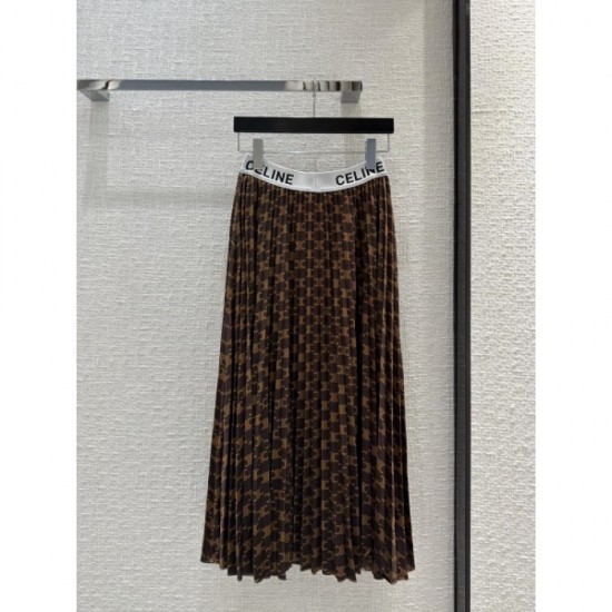 CELINE Celine Presence perfect item 2023SS pleated skirt CELINE Celine Presence perfect item 2023SS pleated skirt