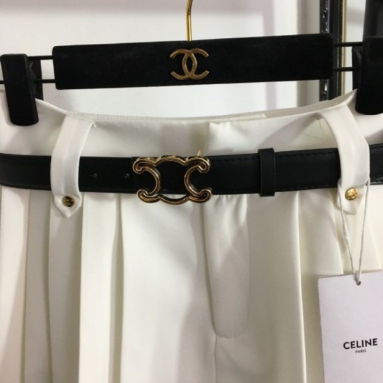Pleated skirt with a strong sense of neatness 2023SS CELINE Celine Pleated skirt with a strong sense of neatness 2023SS CELINE Celine