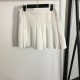 Every year classic popular item Short-sleeved coat + pleated skirt top and bottom set 2023SS CELINE Celine Every year classic popular item Short-sleeved coat + pleated skirt top and bottom set 2023SS CELINE Celine