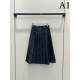 CELINE Celine 2023FW pleated skirt Timeless design CELINE Celine 2023FW pleated skirt Timeless design