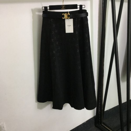 2023FW A-shaped skirt CELINE Celine latest limited time sale 2023FW A-shaped skirt CELINE Celine latest limited time sale