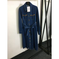 2023FW Denim Dress CELINE You can enjoy it this fall