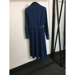 2023FW Denim Dress CELINE You can enjoy it this fall