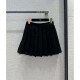 CHANEL Chanel spring summer model 2023SS double breasted blazer + pleated skirt top and bottom set CHANEL Chanel spring summer model 2023SS double breasted blazer + pleated skirt top and bottom set
