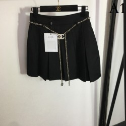 Gift for loved ones Pleated skirt 2023SS CHANEL