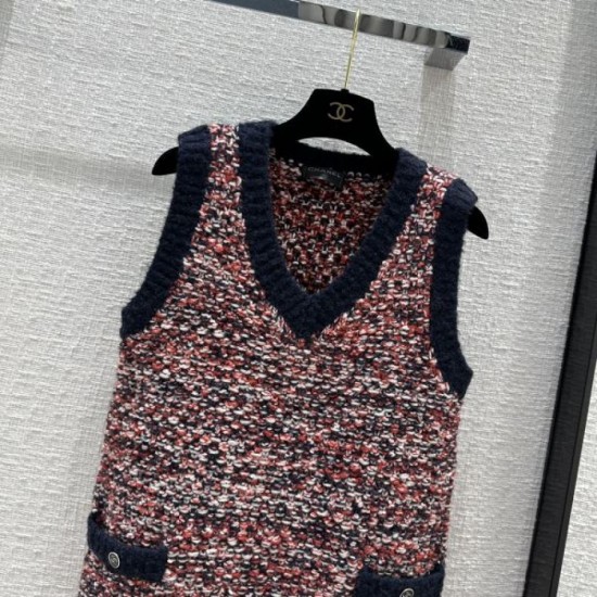 2023FW Sleeveless Skirt CHANEL This season's recommended hot works 2023FW Sleeveless Skirt CHANEL This season's recommended hot works