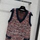 2023FW Sleeveless Skirt CHANEL This season's recommended hot works 2023FW Sleeveless Skirt CHANEL This season's recommended hot works