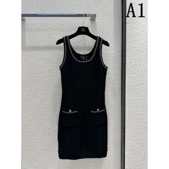 2023FW Dress CHANEL Chanel Luxury Brand Super Cheap Special Price 2023FW Dress CHANEL Chanel Luxury Brand Super Cheap Special Price
