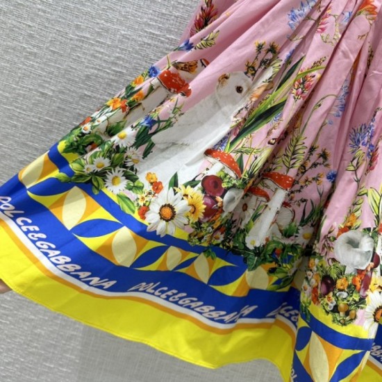 DOLCE & GABBANA Dolce & Gabbana 2023SS Japan Limited Model Printed Skirt DOLCE & GABBANA Dolce & Gabbana 2023SS Japan Limited Model Printed Skirt