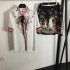 Seasonal design short sleeve shirt + high waist skirt top and bottom set 2023SS DOLCE & GABBANA Dolce & Gabbana