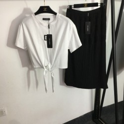 Rising popularity short-sleeved T-shirt + half skirt top and bottom set 2023SS DOLCE & GABBANA Dolce & Gabbana