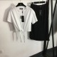 Rising popularity short-sleeved T-shirt + half skirt top and bottom set 2023SS DOLCE & GABBANA Dolce & Gabbana Rising popularity short-sleeved T-shirt + half skirt top and bottom set 2023SS DOLCE & GABBANA Dolce & Gabbana