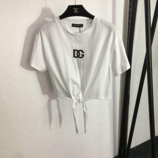Rising popularity short-sleeved T-shirt + half skirt top and bottom set 2023SS DOLCE & GABBANA Dolce & Gabbana Rising popularity short-sleeved T-shirt + half skirt top and bottom set 2023SS DOLCE & GABBANA Dolce & Gabbana