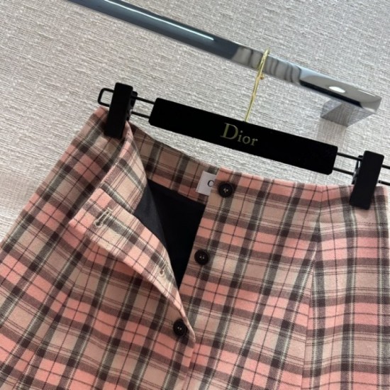 DIOR Spring Summer New 2023SS Peplum Blazer + Trapezoidal Skirt 2 Piece Setup DIOR Spring Summer New 2023SS Peplum Blazer + Trapezoidal Skirt 2 Piece Setup