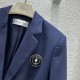 DIOR Dior affordable 2023SS blazer + pleated skirt 2-piece setup DIOR Dior affordable 2023SS blazer + pleated skirt 2-piece setup