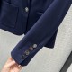 DIOR Dior affordable 2023SS blazer + pleated skirt 2-piece setup DIOR Dior affordable 2023SS blazer + pleated skirt 2-piece setup