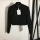 DIOR Dior This year's most popular 2023SS stand collar coat + high waist skirt 2 piece setup DIOR Dior This year's most popular 2023SS stand collar coat + high waist skirt 2 piece setup