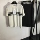 This summer's latest popular sale short-sleeved T-shirt + slit skirt top and bottom set 2023SS DIOR Dior This summer's latest popular sale short-sleeved T-shirt + slit skirt top and bottom set 2023SS DIOR Dior