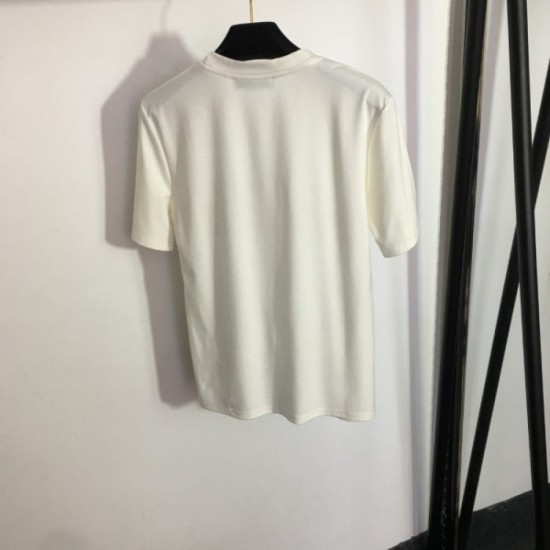 This summer's latest popular sale short-sleeved T-shirt + slit skirt top and bottom set 2023SS DIOR Dior This summer's latest popular sale short-sleeved T-shirt + slit skirt top and bottom set 2023SS DIOR Dior