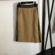 This summer's latest popular sale short-sleeved T-shirt + slit skirt top and bottom set 2023SS DIOR Dior This summer's latest popular sale short-sleeved T-shirt + slit skirt top and bottom set 2023SS DIOR Dior