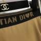 This summer's latest popular sale short-sleeved T-shirt + slit skirt top and bottom set 2023SS DIOR Dior This summer's latest popular sale short-sleeved T-shirt + slit skirt top and bottom set 2023SS DIOR Dior