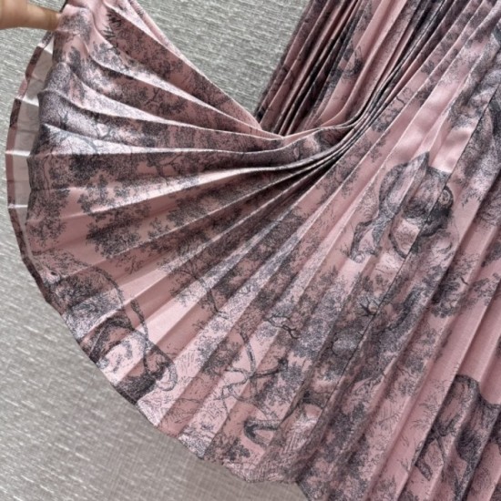 DIOR Dior 2023SS pleated skirt One piece of great success in summer DIOR Dior 2023SS pleated skirt One piece of great success in summer