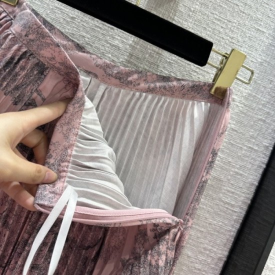 DIOR Dior 2023SS pleated skirt One piece of great success in summer DIOR Dior 2023SS pleated skirt One piece of great success in summer