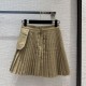 2023FW Pleated Skirt DIOR Dior Cheap Limited Time Sale 2023FW Pleated Skirt DIOR Dior Cheap Limited Time Sale