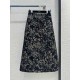 DIOR Dior Popular Let Shop 2023FW Long Skirt DIOR Dior Popular Let Shop 2023FW Long Skirt