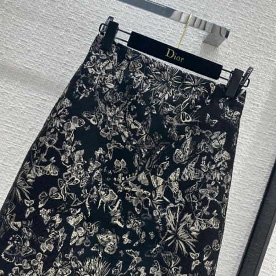 DIOR Dior Popular Let Shop 2023FW Long Skirt DIOR Dior Popular Let Shop 2023FW Long Skirt