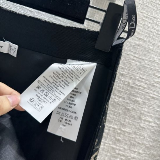 DIOR Dior Popular Let Shop 2023FW Long Skirt DIOR Dior Popular Let Shop 2023FW Long Skirt