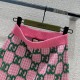 GUCCI Gucci Overwhelming Luxury 2023SS Houndstooth Knit Skirt GUCCI Gucci Overwhelming Luxury 2023SS Houndstooth Knit Skirt