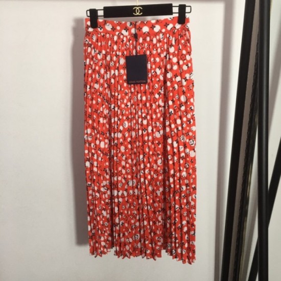 LOUIS VUITTON Louis Vuitton super special price limited quantity 2023SS pleated skirt LOUIS VUITTON Louis Vuitton super special price limited quantity 2023SS pleated skirt