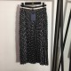 LOUIS VUITTON Louis Vuitton shining luxury perfect score 2023SS pleated skirt LOUIS VUITTON Louis Vuitton shining luxury perfect score 2023SS pleated skirt