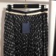 LOUIS VUITTON Louis Vuitton shining luxury perfect score 2023SS pleated skirt LOUIS VUITTON Louis Vuitton shining luxury perfect score 2023SS pleated skirt