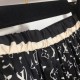 LOUIS VUITTON Louis Vuitton shining luxury perfect score 2023SS pleated skirt LOUIS VUITTON Louis Vuitton shining luxury perfect score 2023SS pleated skirt