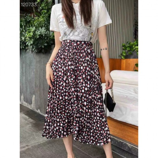 LOUIS VUITTON Louis Vuitton overwhelming luxury 2023SS pleated skirt LOUIS VUITTON Louis Vuitton overwhelming luxury 2023SS pleated skirt