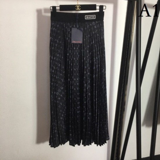 LOUIS VUITTON Louis Vuitton spring summer big success 2023SS pleated skirt LOUIS VUITTON Louis Vuitton spring summer big success 2023SS pleated skirt