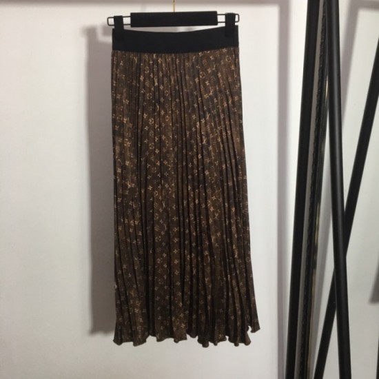 LOUIS VUITTON Louis Vuitton spring summer big success 2023SS pleated skirt LOUIS VUITTON Louis Vuitton spring summer big success 2023SS pleated skirt
