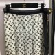 LOUIS VUITTON Louis Vuitton 2023SS high waist skirt summer color LOUIS VUITTON Louis Vuitton 2023SS high waist skirt summer color